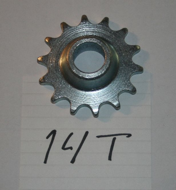 Hovedbilde Motorkjedehjul, Sachs 50S 14 ...