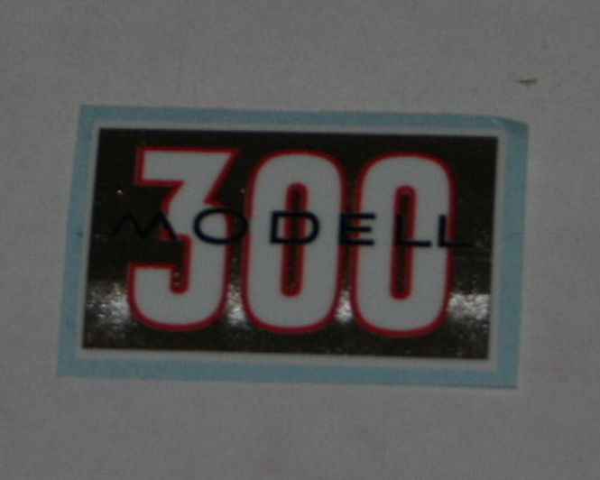 Hovedbilde Dekal, 300 Chrome
