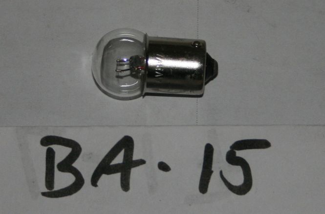 Hovedbilde Lyspære, 6v 3w BA15