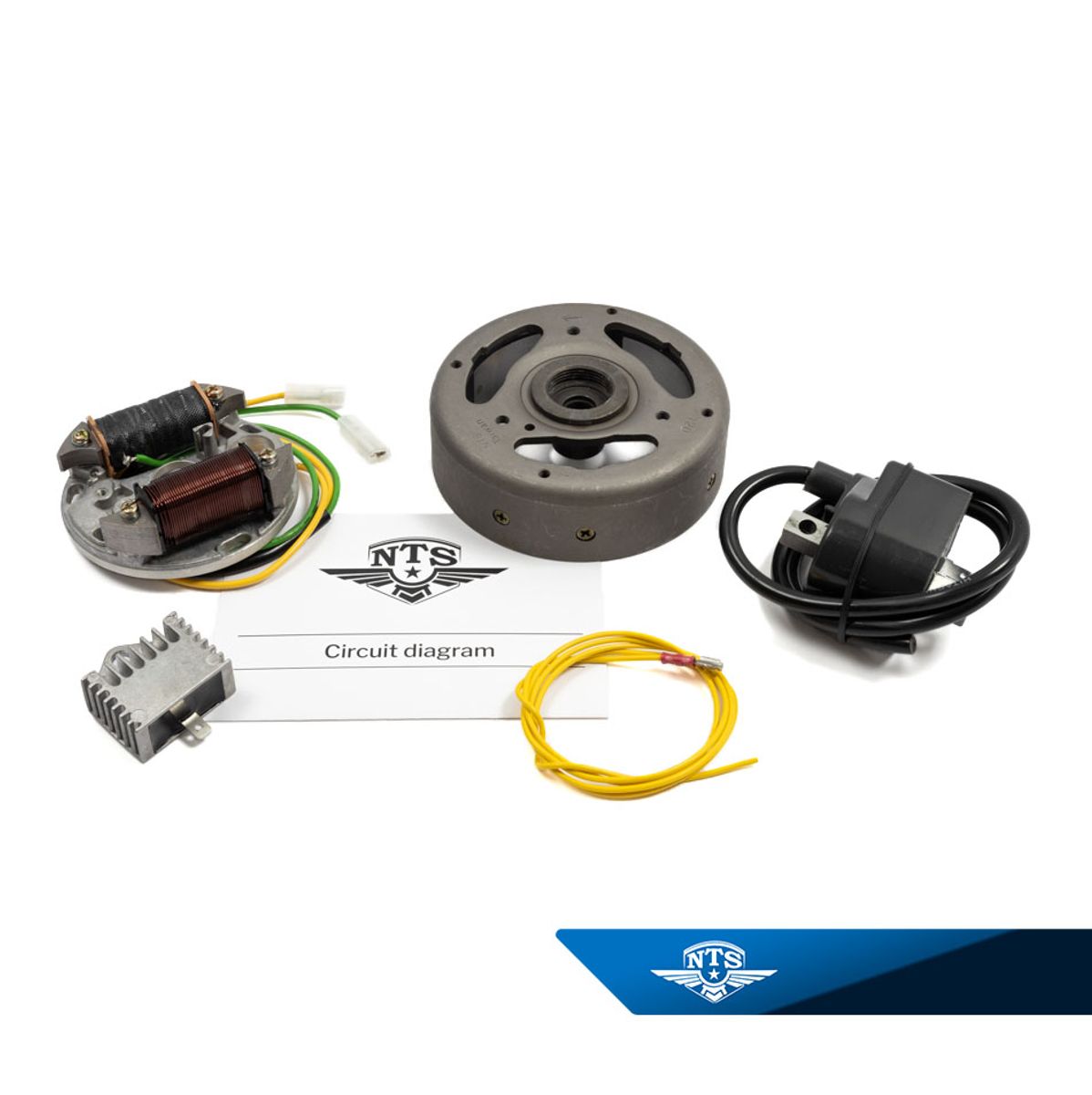 Tenningsanlegg, elektronisk moturs, 6V 33W